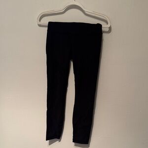 LULULEMON BRAND NEW CROPPED CRISS CROSS Leggings SIZE 6 BLACK